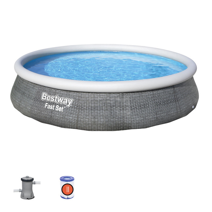 Bestway Fast Set™ basseng Ø396 cm 7340 liter